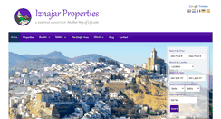 Desktop Screenshot of iznajarproperties.com